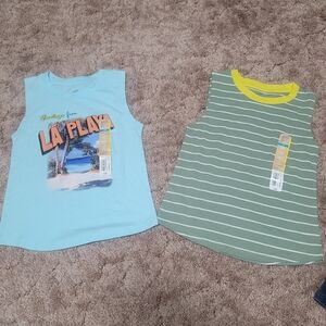 Boys tank tops Brand new! Size xsmall 4/5.